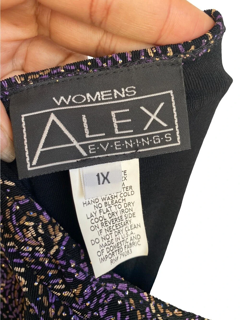 Alex Evenings measurements apx
